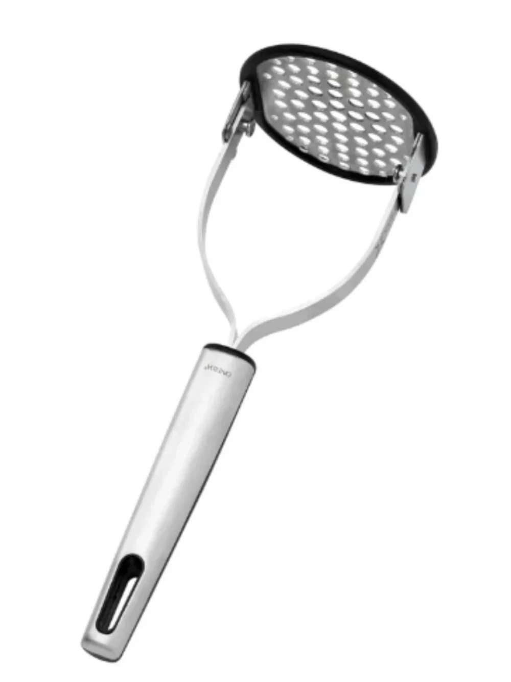 Oneida Kitchen Stainless Steel Foldable Potato Masher & Legacy Ladle 2 Sets